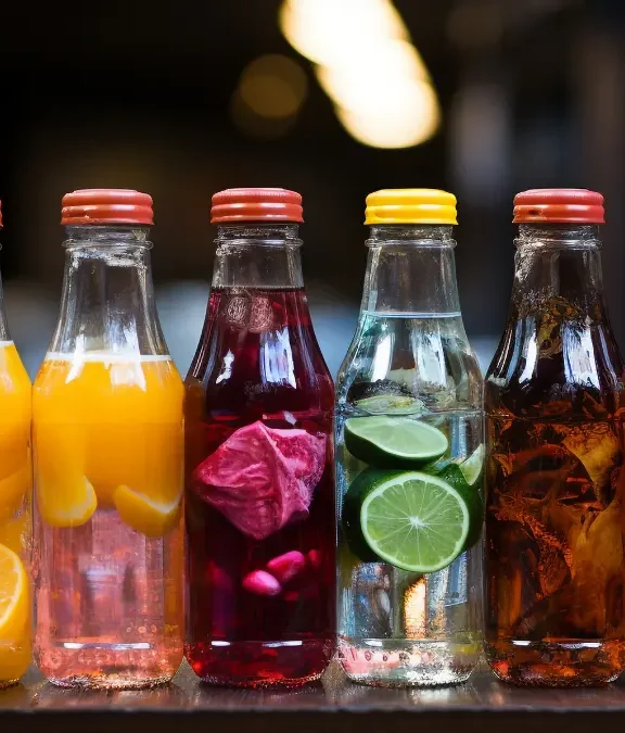 Non-alcoholic beverages including juices and drinks, selected for quality, taste, and consistency to meet diverse market demands.